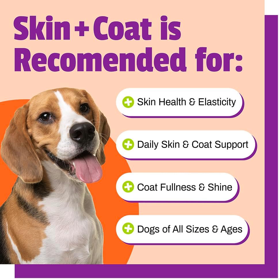 Pet Naturals Skin and Coat for Dogs with Dry, Itchy and Irritated Skin, 30 Chews - Salmon Oil, Vitamin E and Flax Oil - No Corn or Wheat - Vet Recommended - Image 5