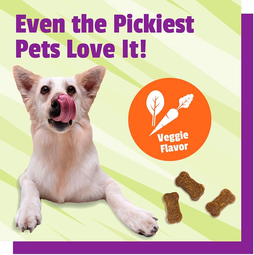 Pet Naturals Skin and Coat for Dogs with Dry, Itchy and Irritated Skin, 30 Chews - Salmon Oil, Vitamin E and Flax Oil - No Corn or Wheat - Vet Recommended - Image 8