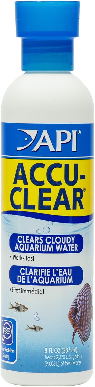 API ACCU-CLEAR Freshwater Aquarium Water Clarifier 8-Ounce Bottle - Image 2