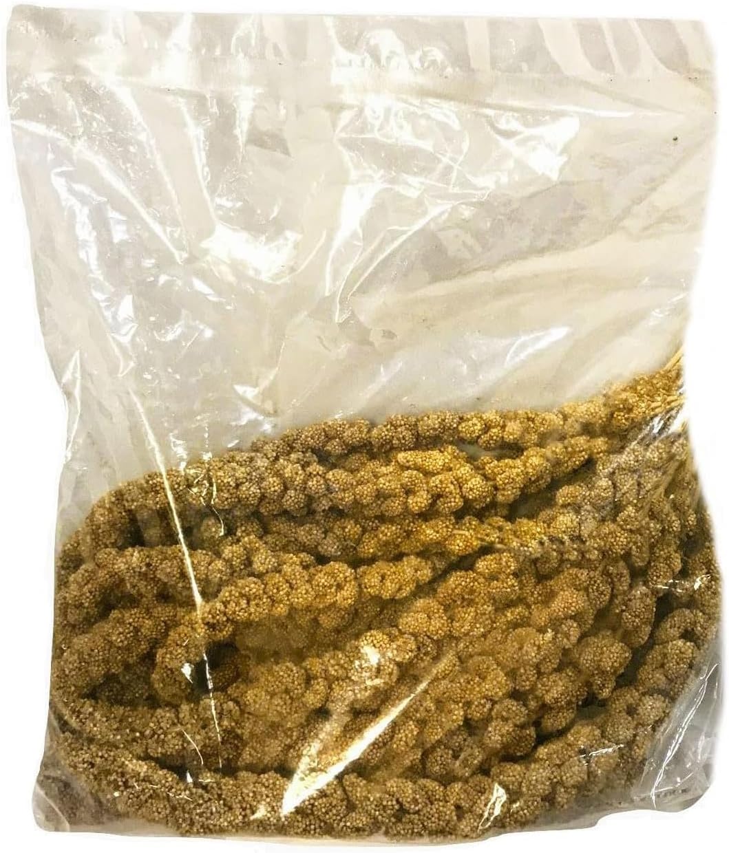 Worlds Freshest Sun-Dried Spray Millet - Non-GMO (No Stems Only Edible Tops) - Healthy Bird Treat and Supplement for All Pet Birds Parakeets Cockatiels Finches - 1lb - Image 2