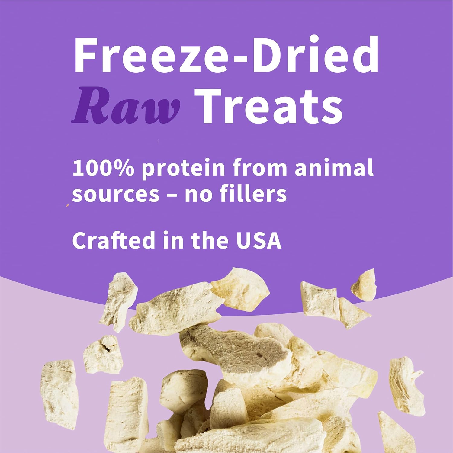Halo Freeze Dried Raw Cat Treats, 100% Chicken Breast Recipe, Cat Treats Pouch, All-Natural High Protien Treat, 2.2 Oz Pouch - Image 5