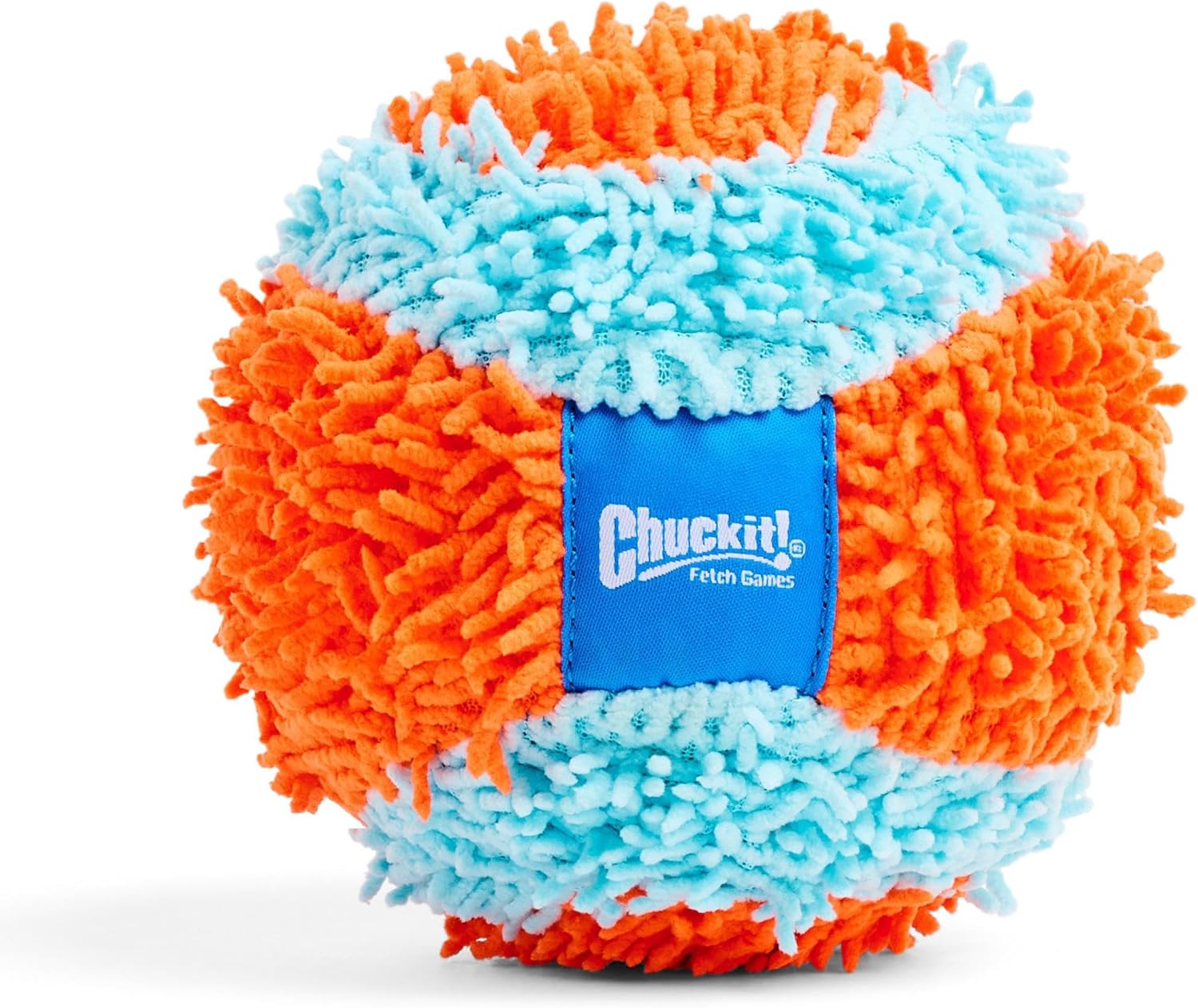 Chuckit! Indoor Fetch Ball Dog Toy for Dogs - Interactive Dog Toys for Boredom, 4.75 Inch, Orange and Blue - Image 5